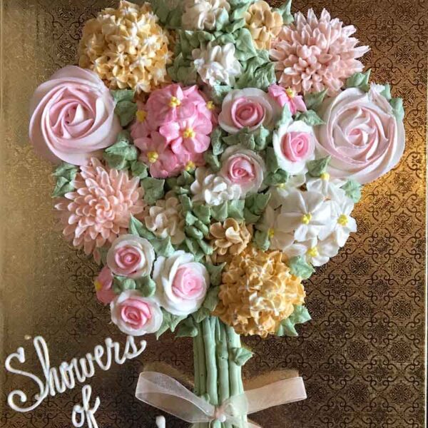 FLORAL CUPCAKE BOUQUET