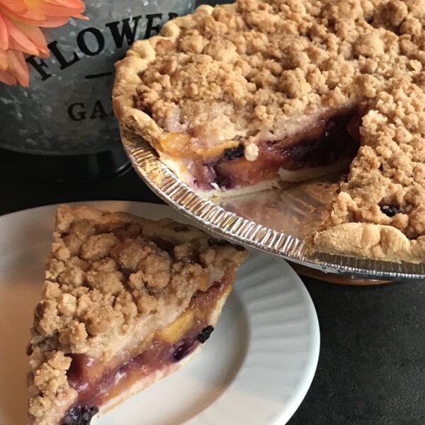 BLUEBERRY PEACH PIE