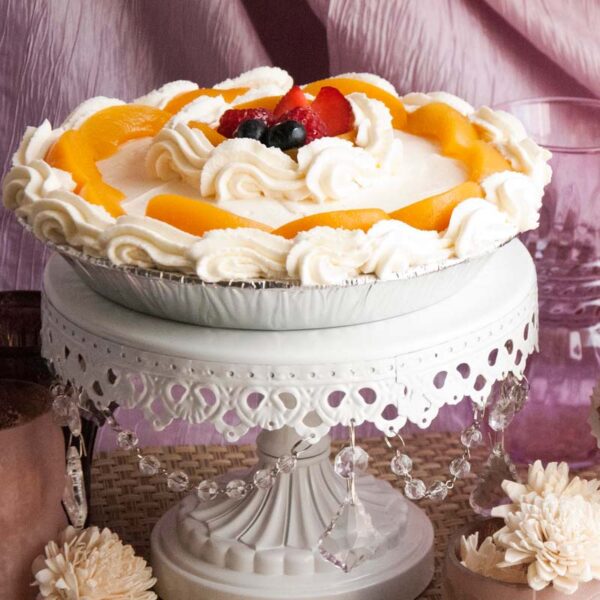 Greek Yogurt Honey Lavender Pie