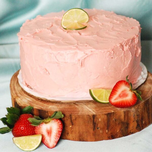 Strawberry Lime Cake