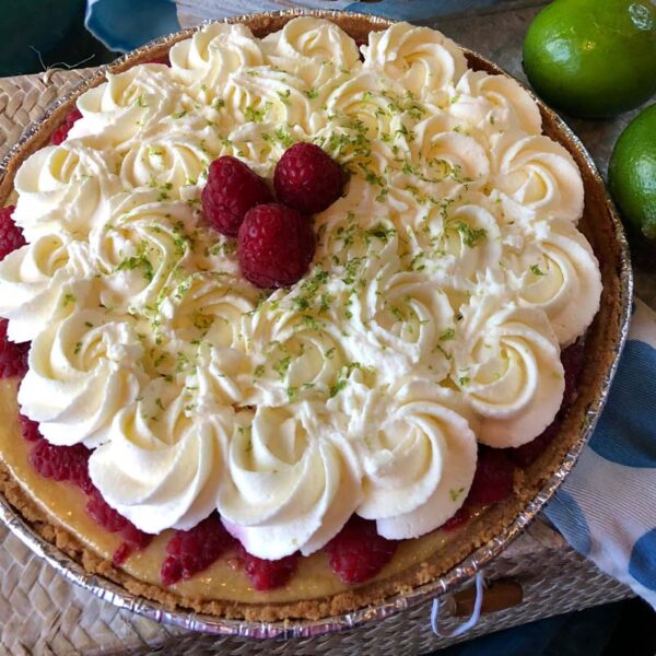 Raspberry Lime Pie