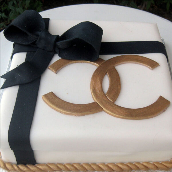 CHANEL BOX CAKE