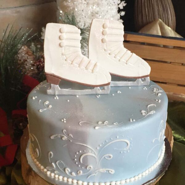 ICE SKATING CAKE