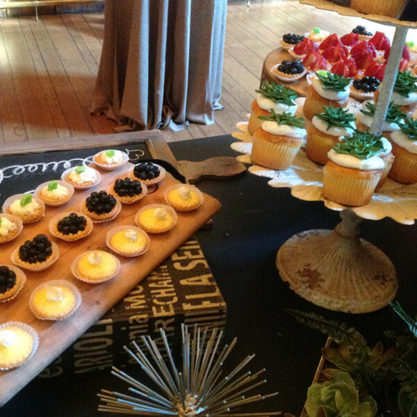 Mini Parfaits and Cupcakes