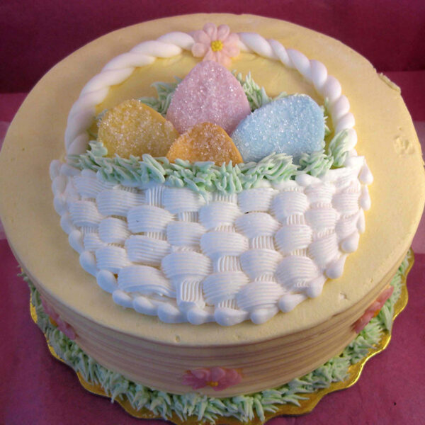 E-3-EASTER BASKET CAKE