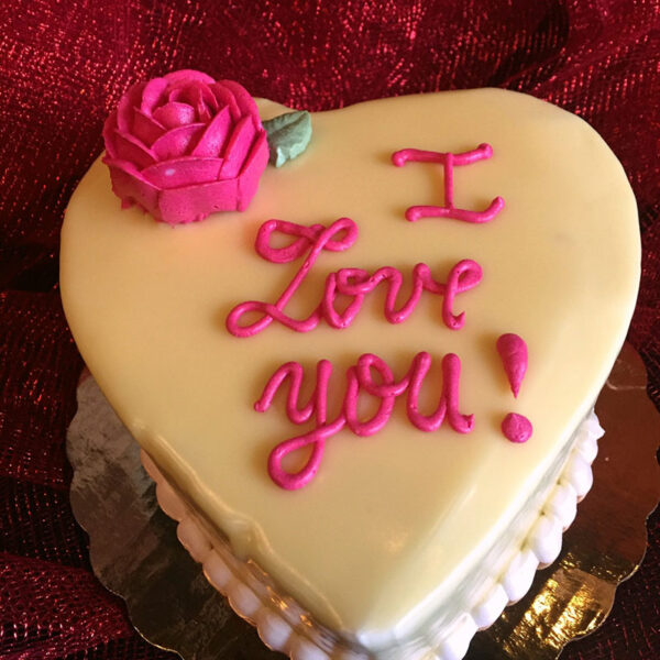 VCA-1 WHITE CHOCOLATE HEART