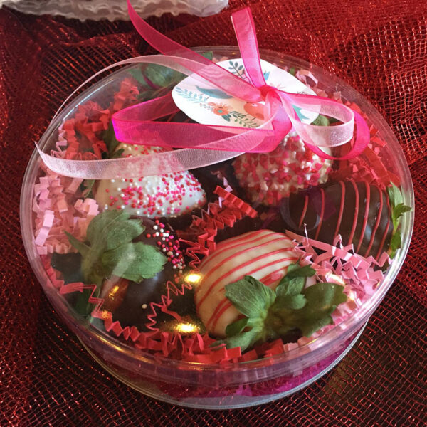 V-DAY CHOCOLATE COVERED STRAWBERRIES