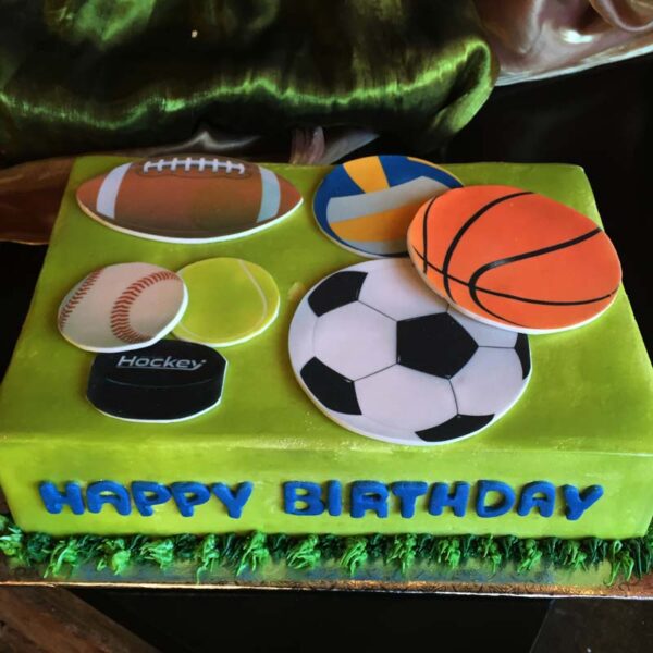 VARIETY SPORTS CAKE