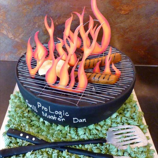 BBQ GRILL CAKE