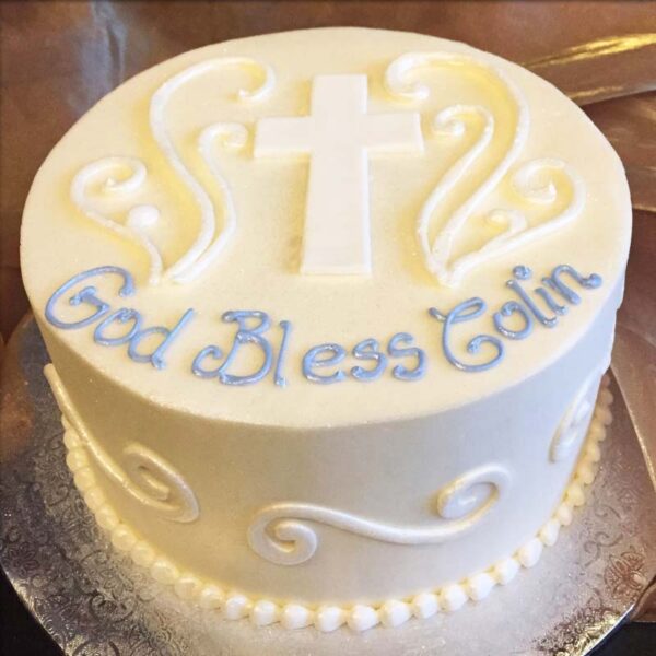 CUT OUT CROSS AND SWIRLS