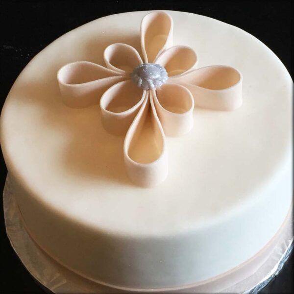 FONDANT SCROLL CROSS